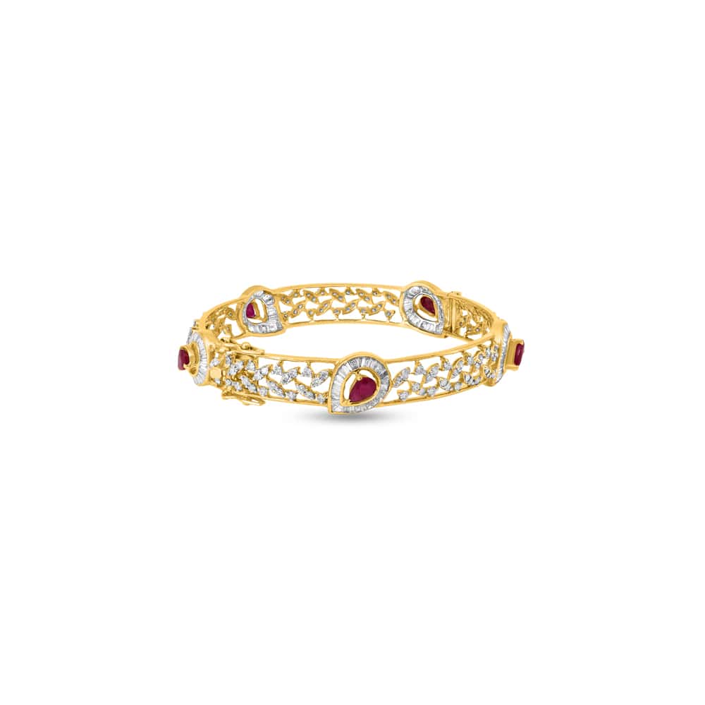 Scarlet Diamond Bangles