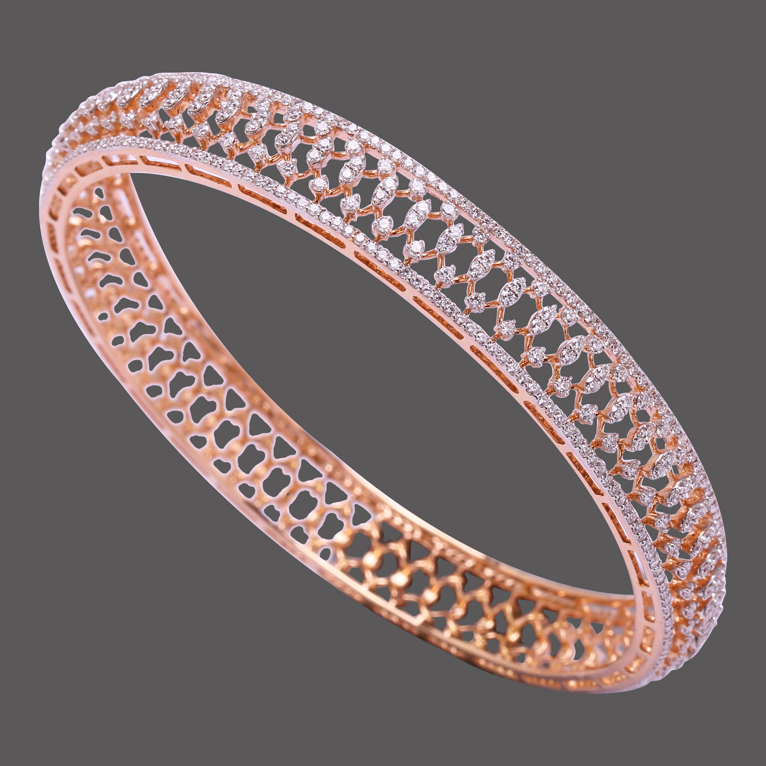 Elegant Diamond Bangle