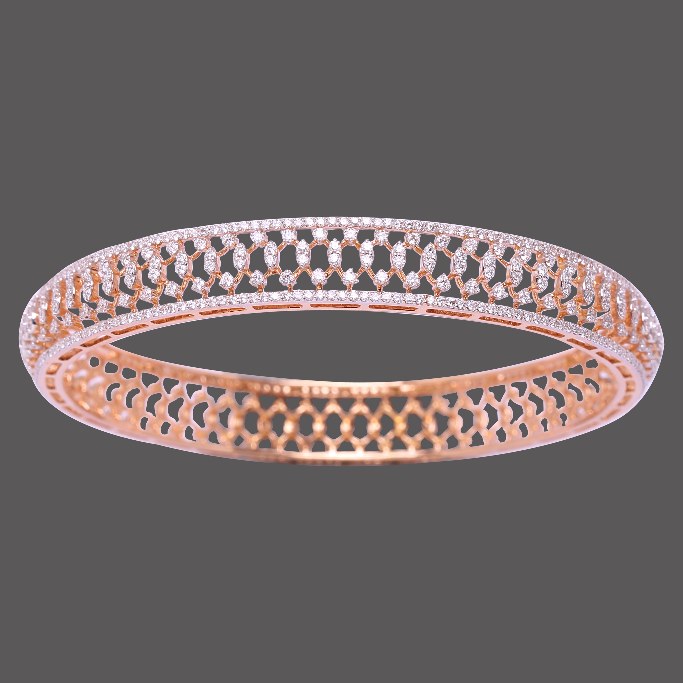 Elegant Diamond Bangle