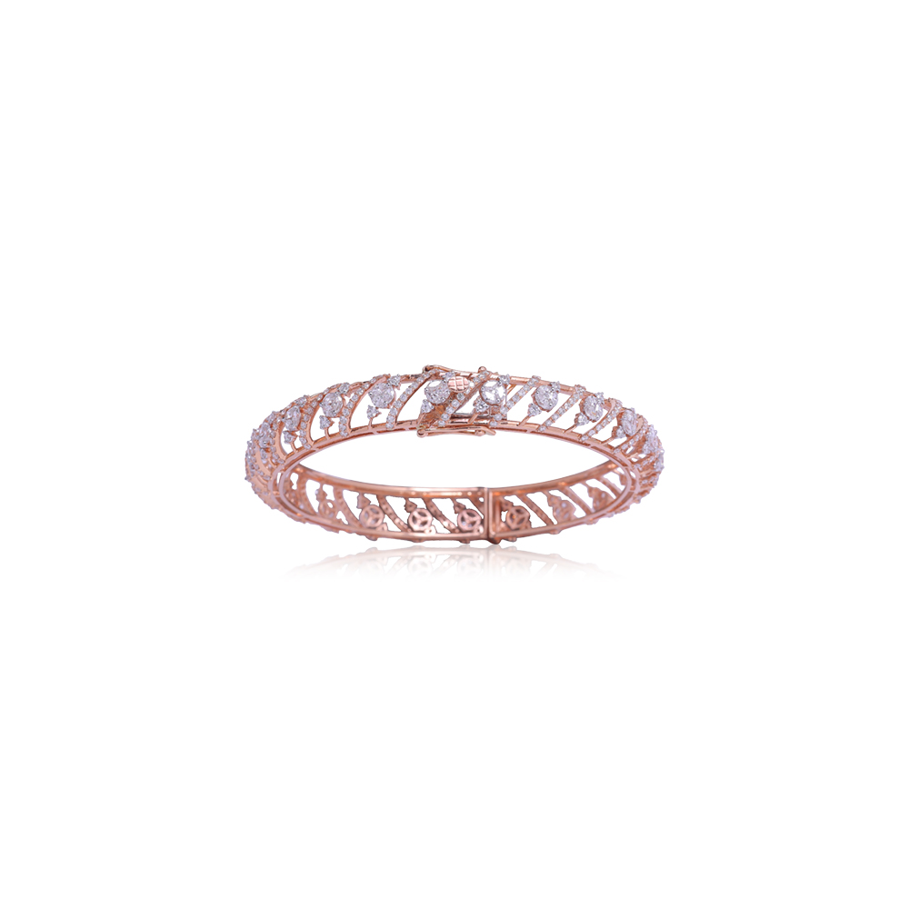 Radiant Diamond Bangle