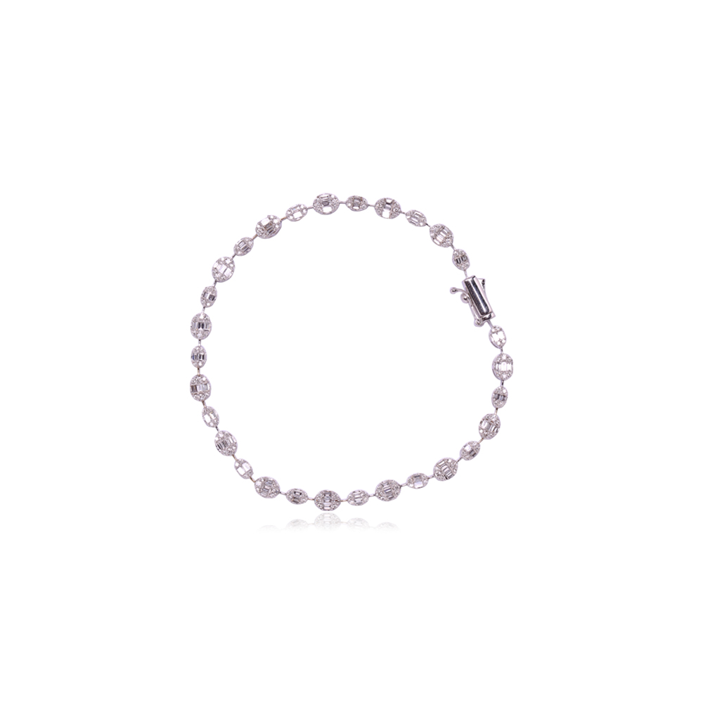 Sleek Diamond Bracelet