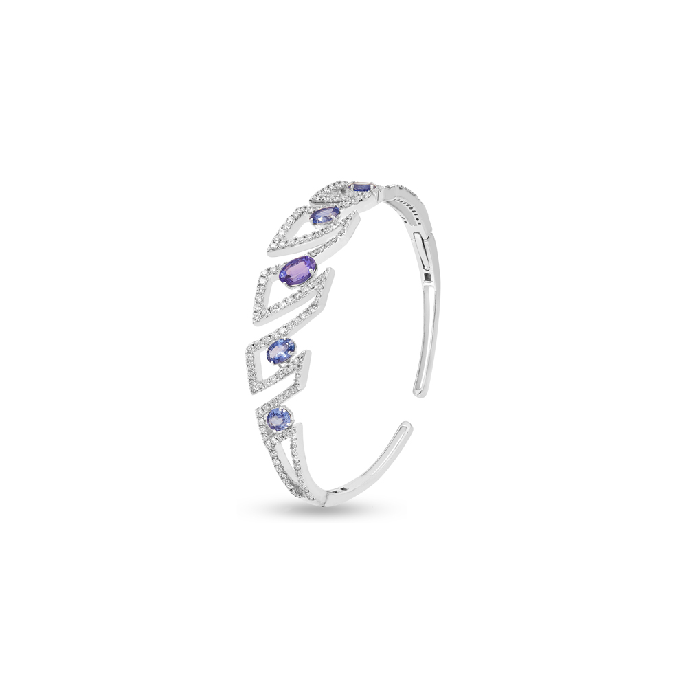 Contemporary Diamond Bracelet