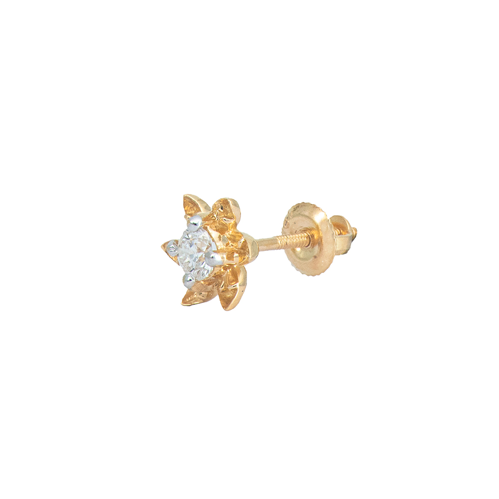 Flower Bloom Diamond Studs