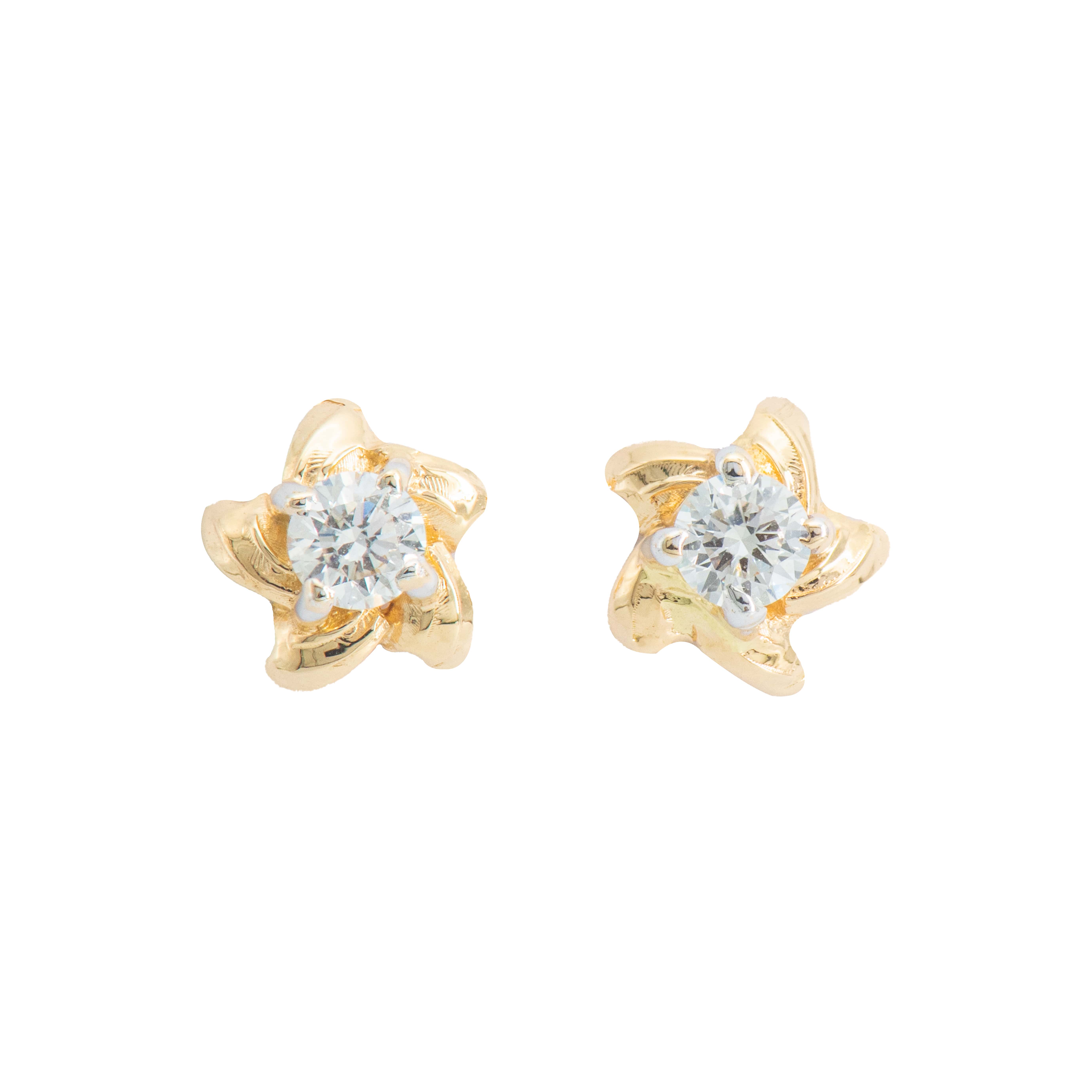 Daisy Diamond Studs