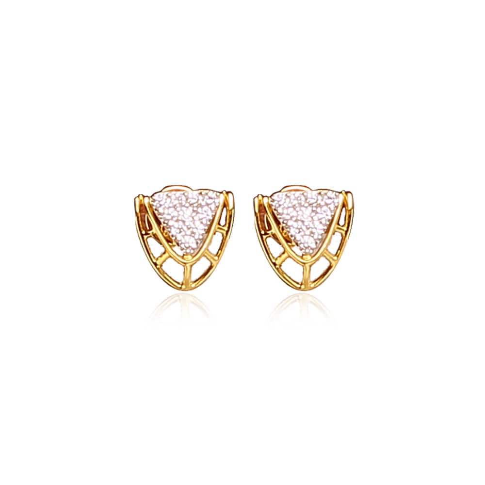 Modern Clustered Diamond Studs