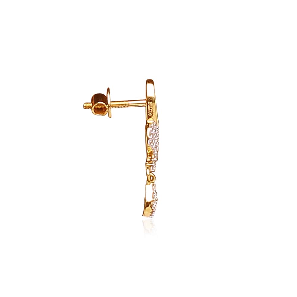 Darling 18 Kt Diamond Earrings