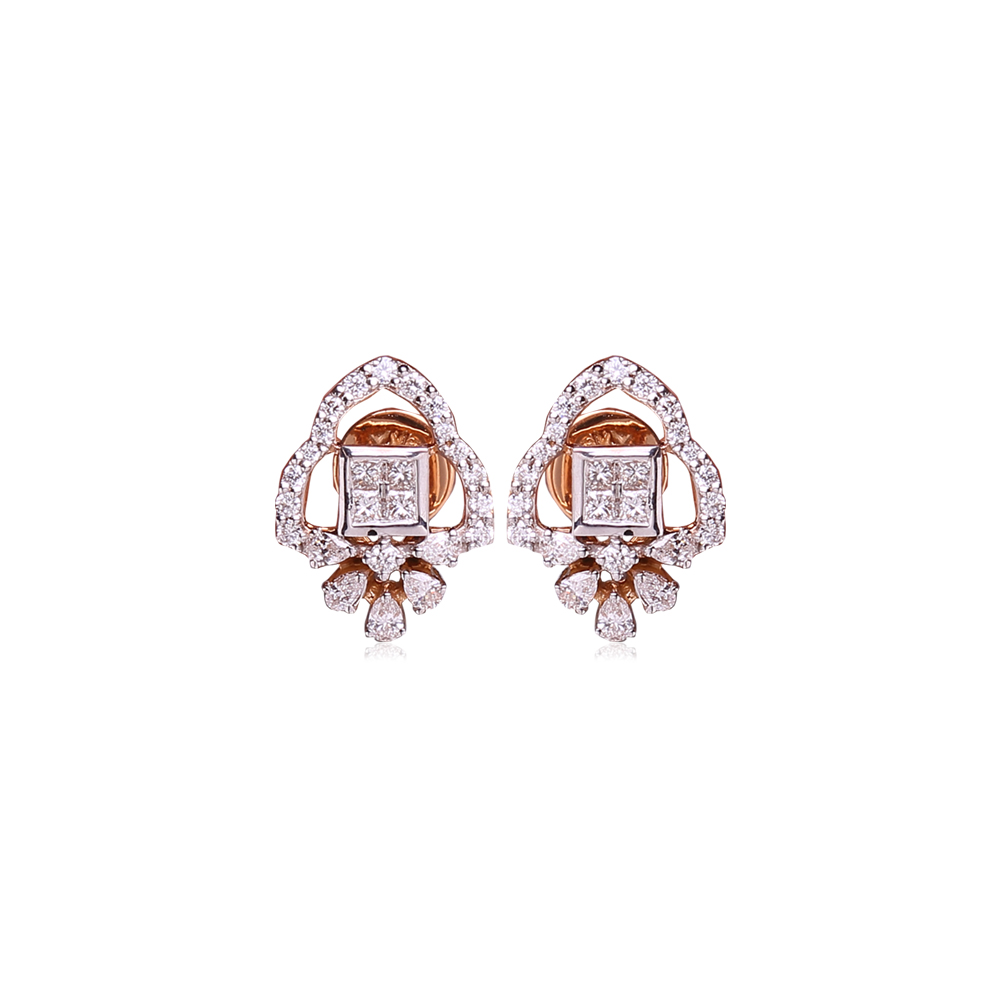 Elegant Diamond Studs