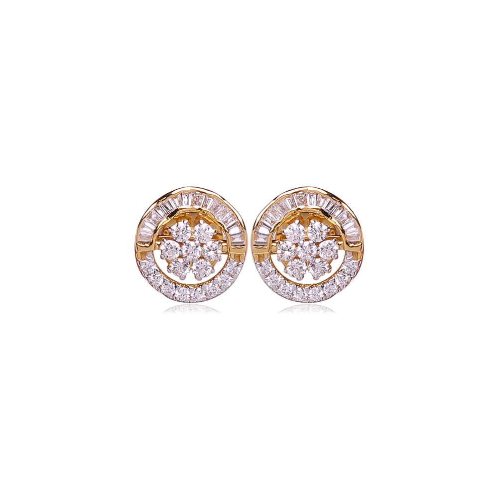 Elegant Diamond Earrings