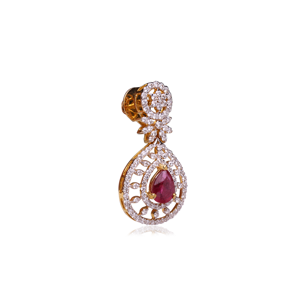 Elegant Diamond Earrings