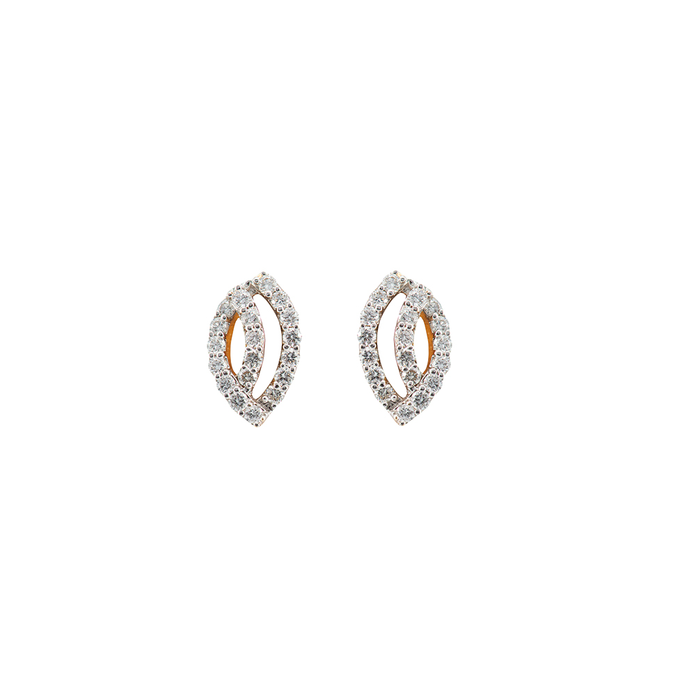 Two-linear leafy Diamond Studs