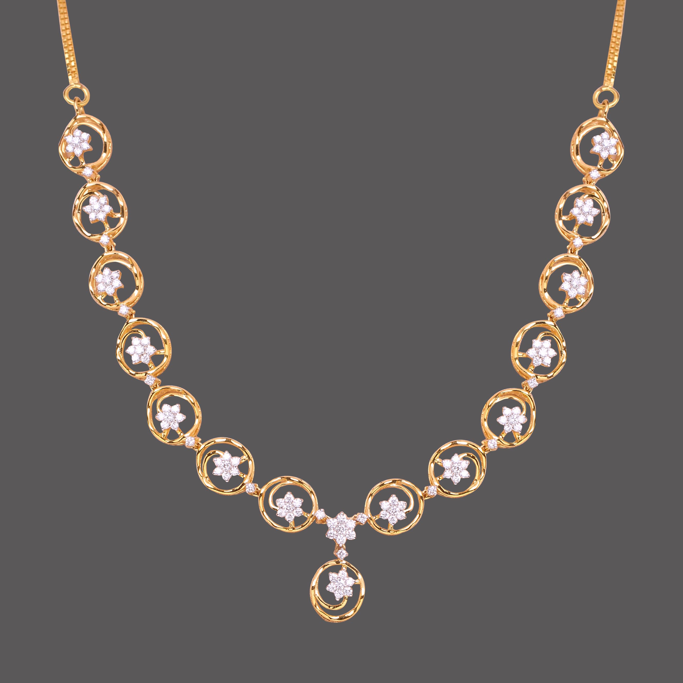 Timeless Elegant Diamond Necklace