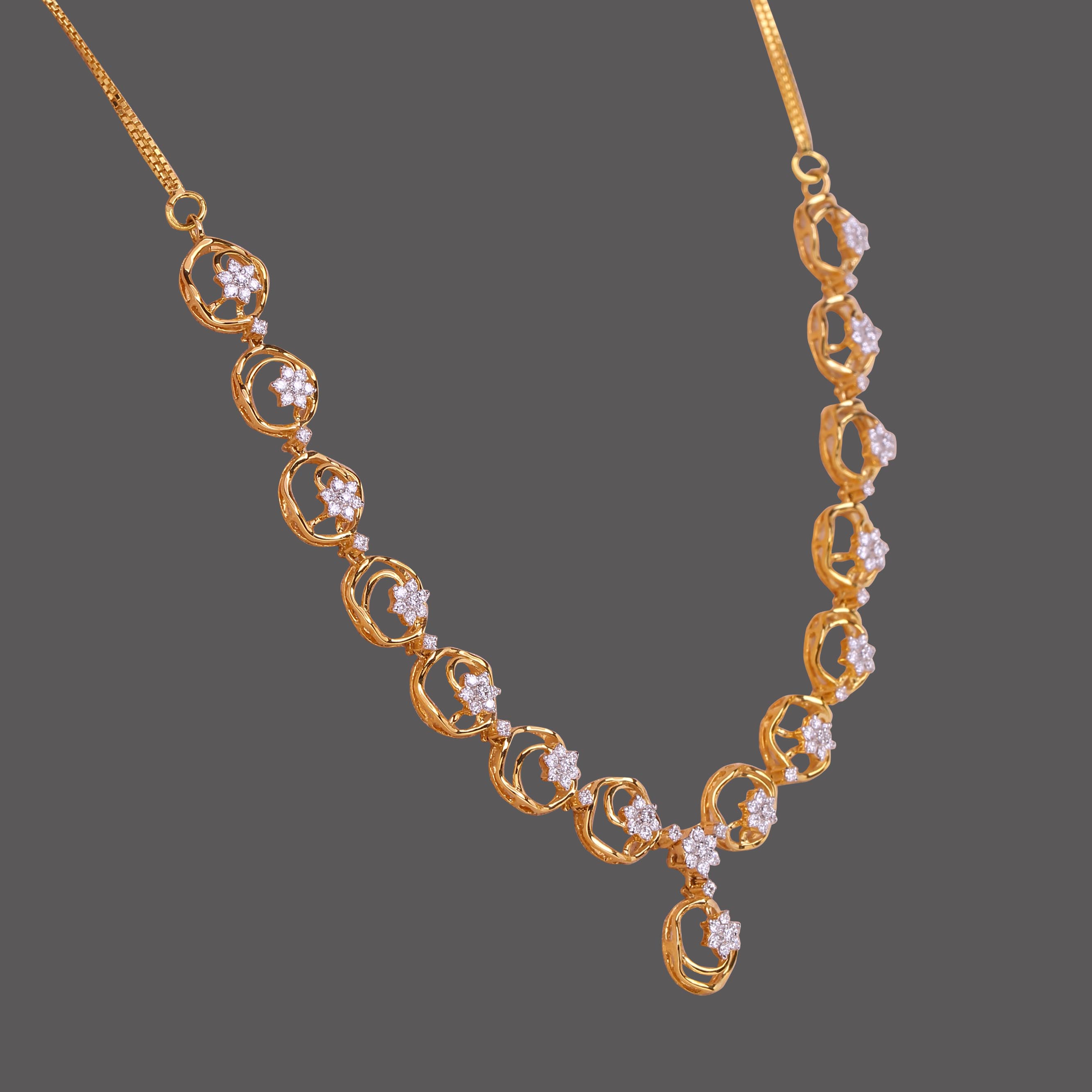 Timeless Elegant Diamond Necklace