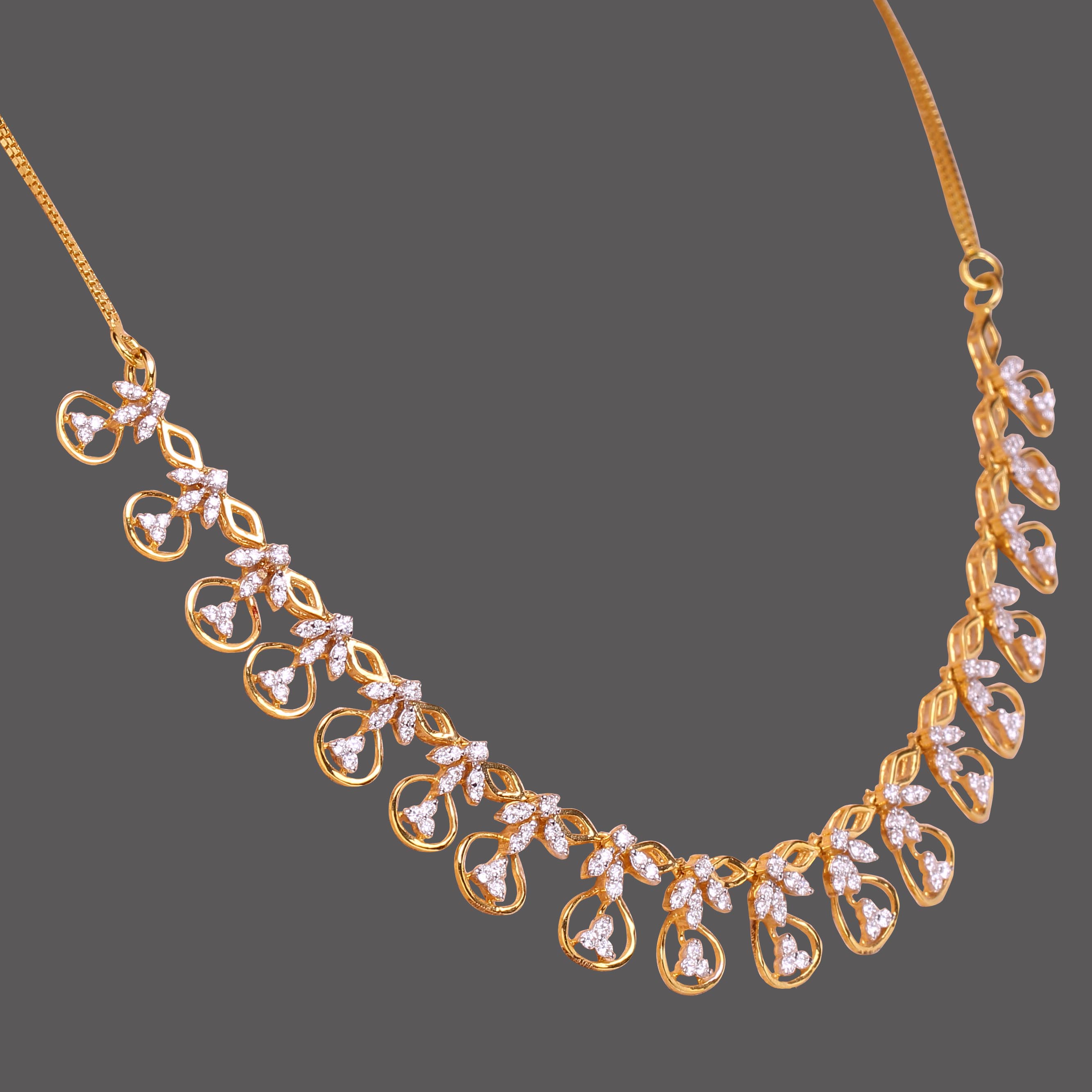 Dainty Diamond Necklace