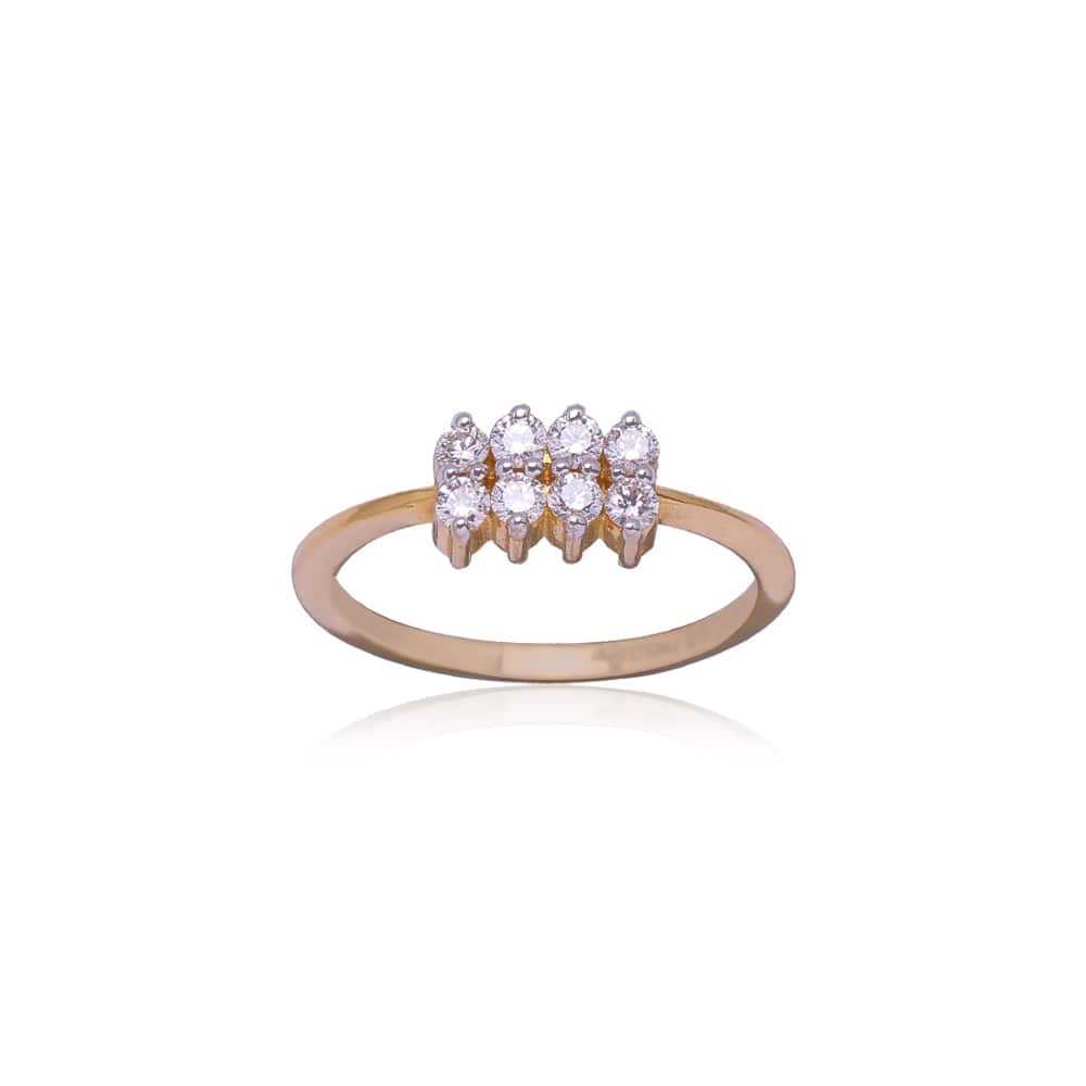 Linear Diamond Ring