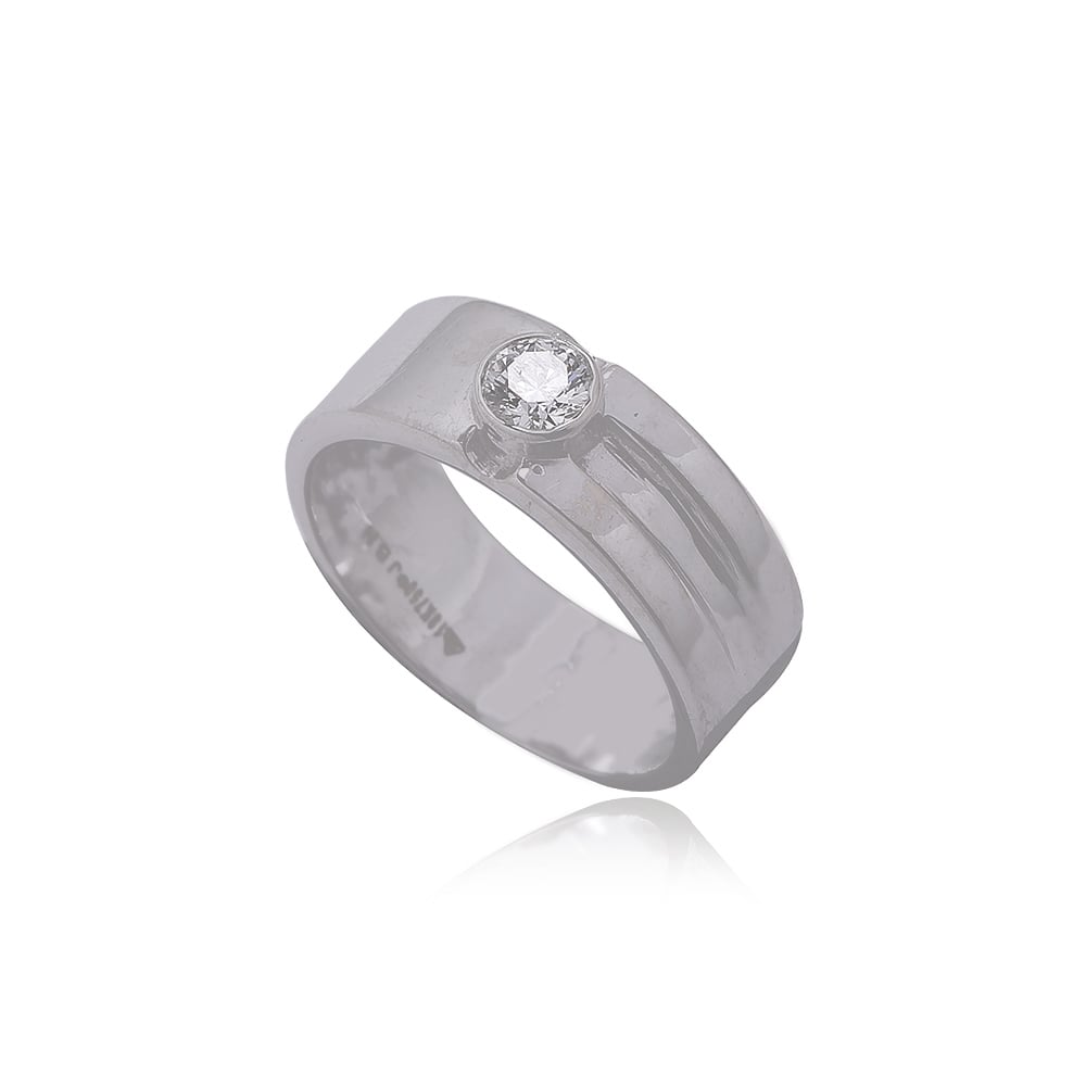 Mason Solitaire Mens Diamond Ring