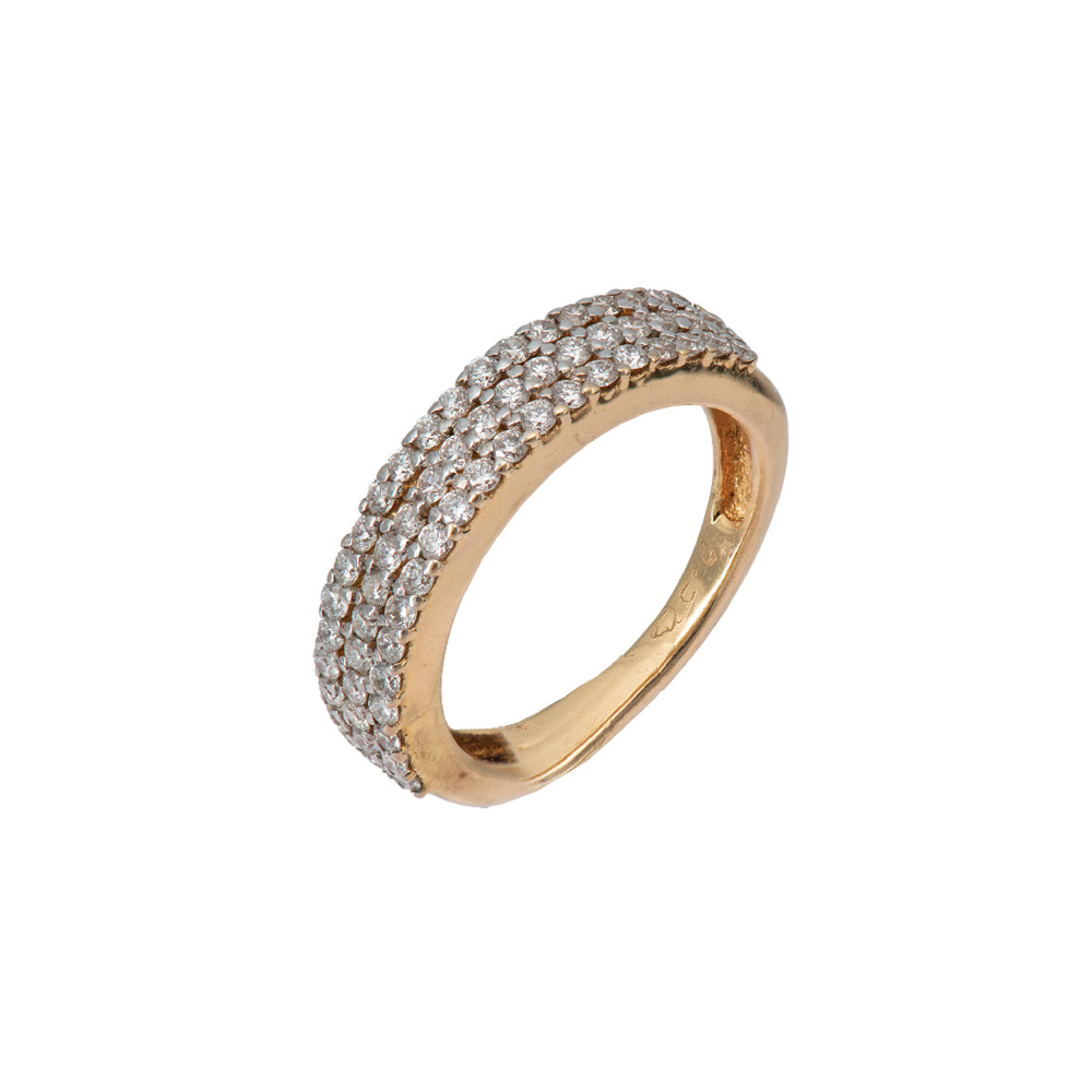 Stria Diamond Ring