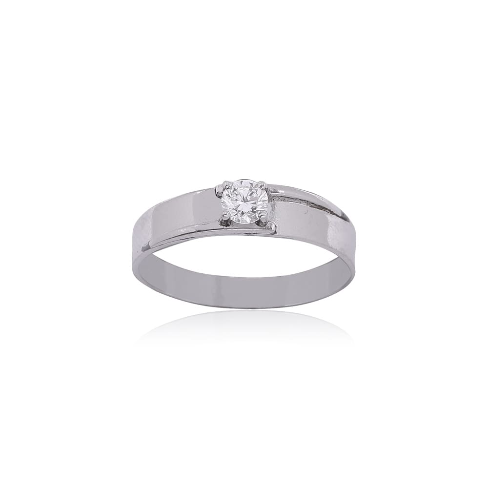 Hawk Solitaire Mens Diamond Ring