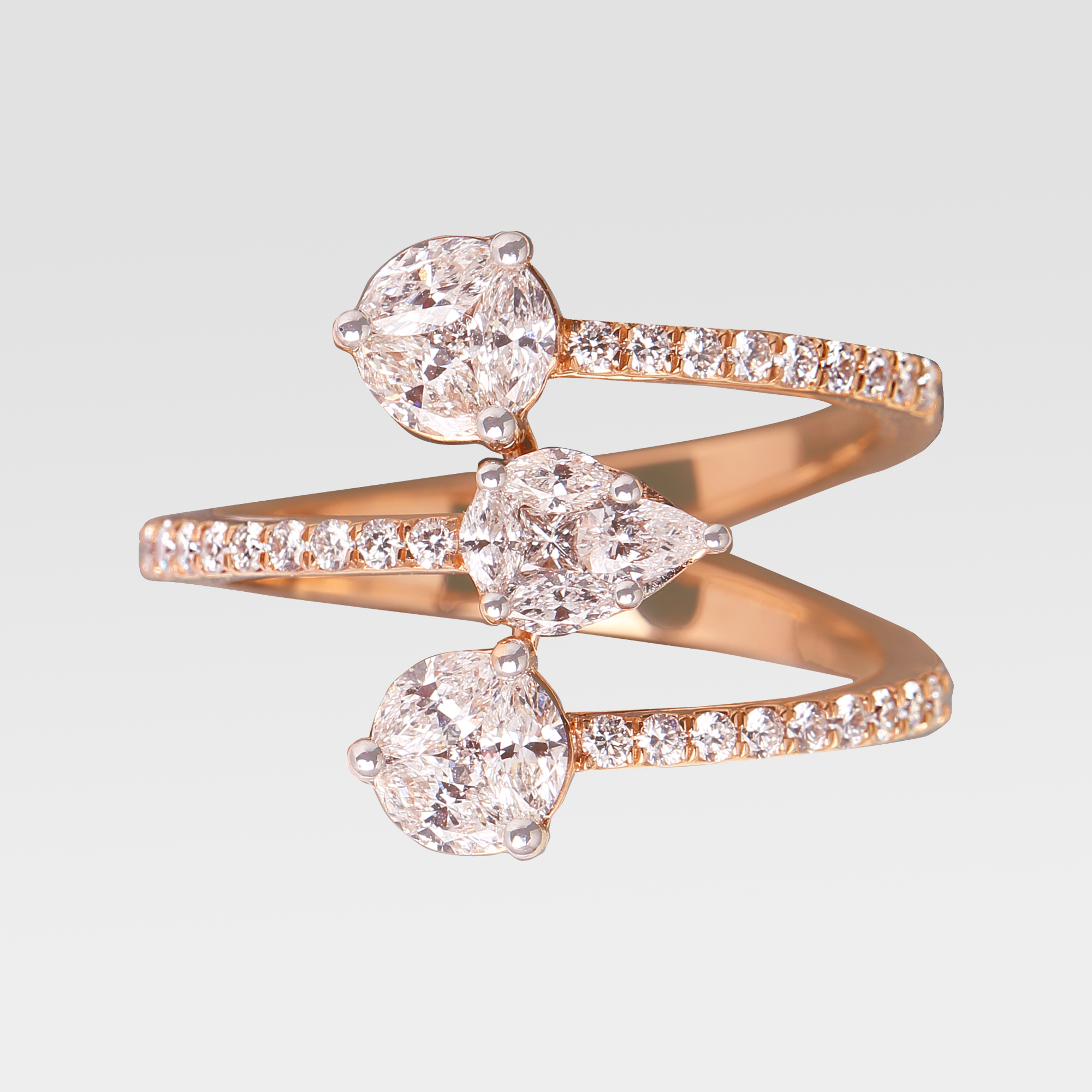 Awe-inspiring diamond ring