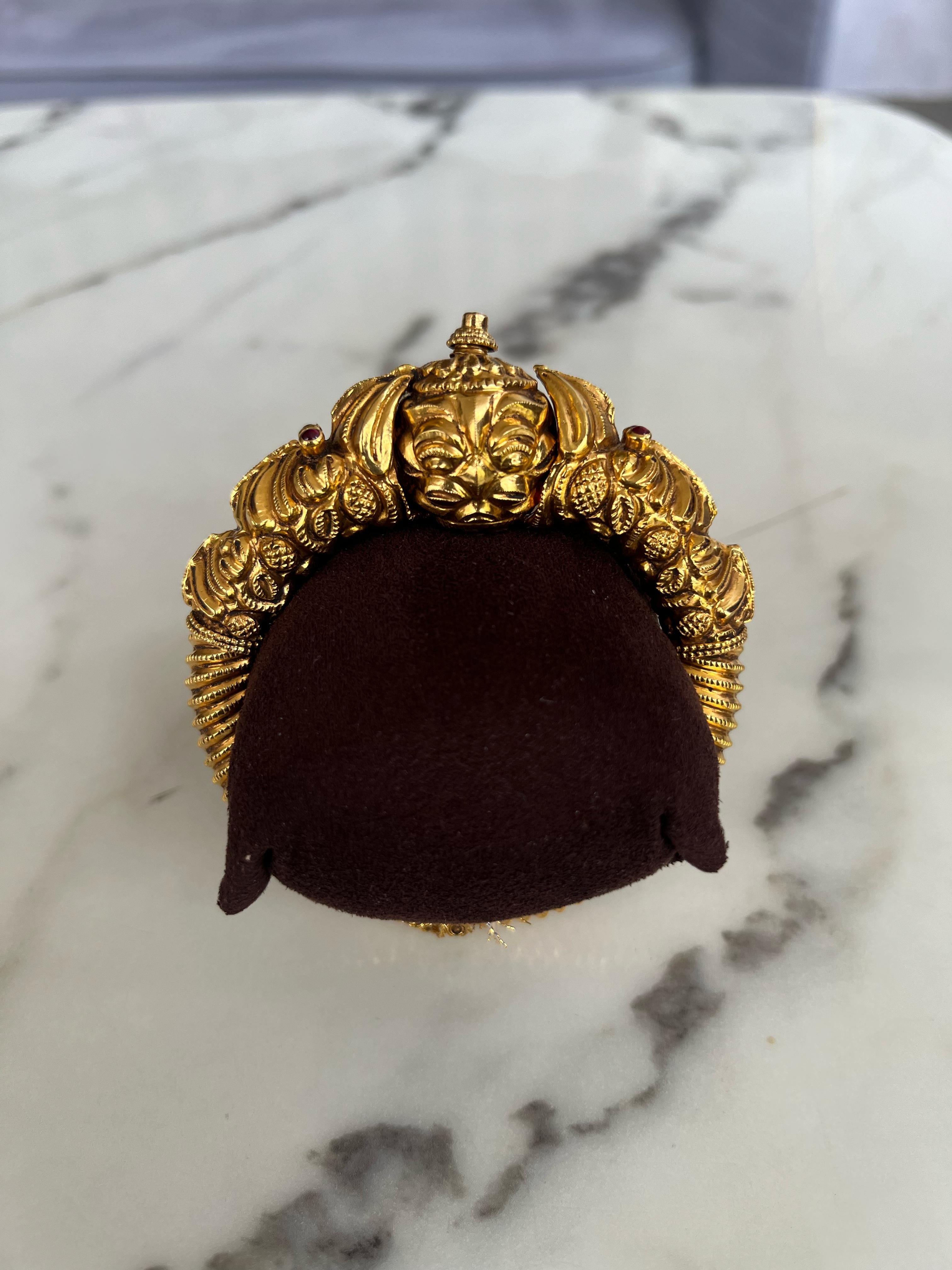 Nakshi gold kada