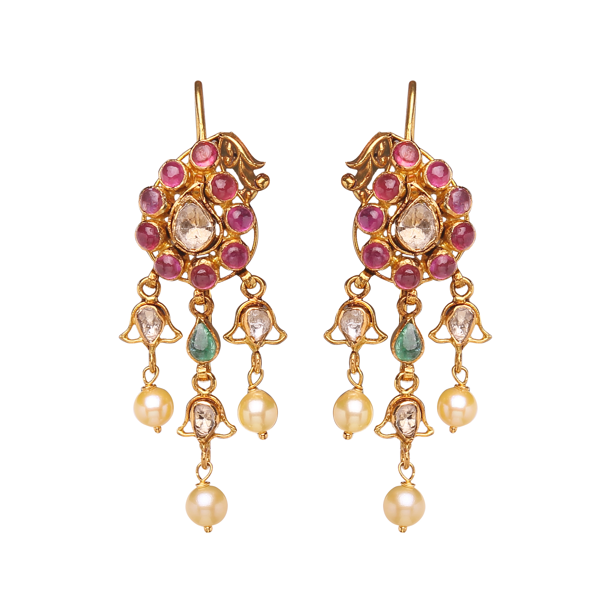 Courtly Polki Earrings