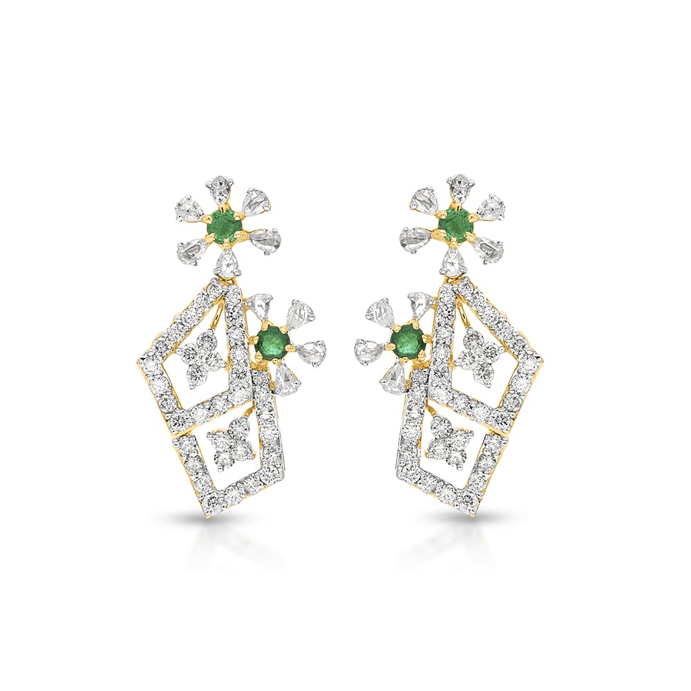 Glamorous Polki Earrings