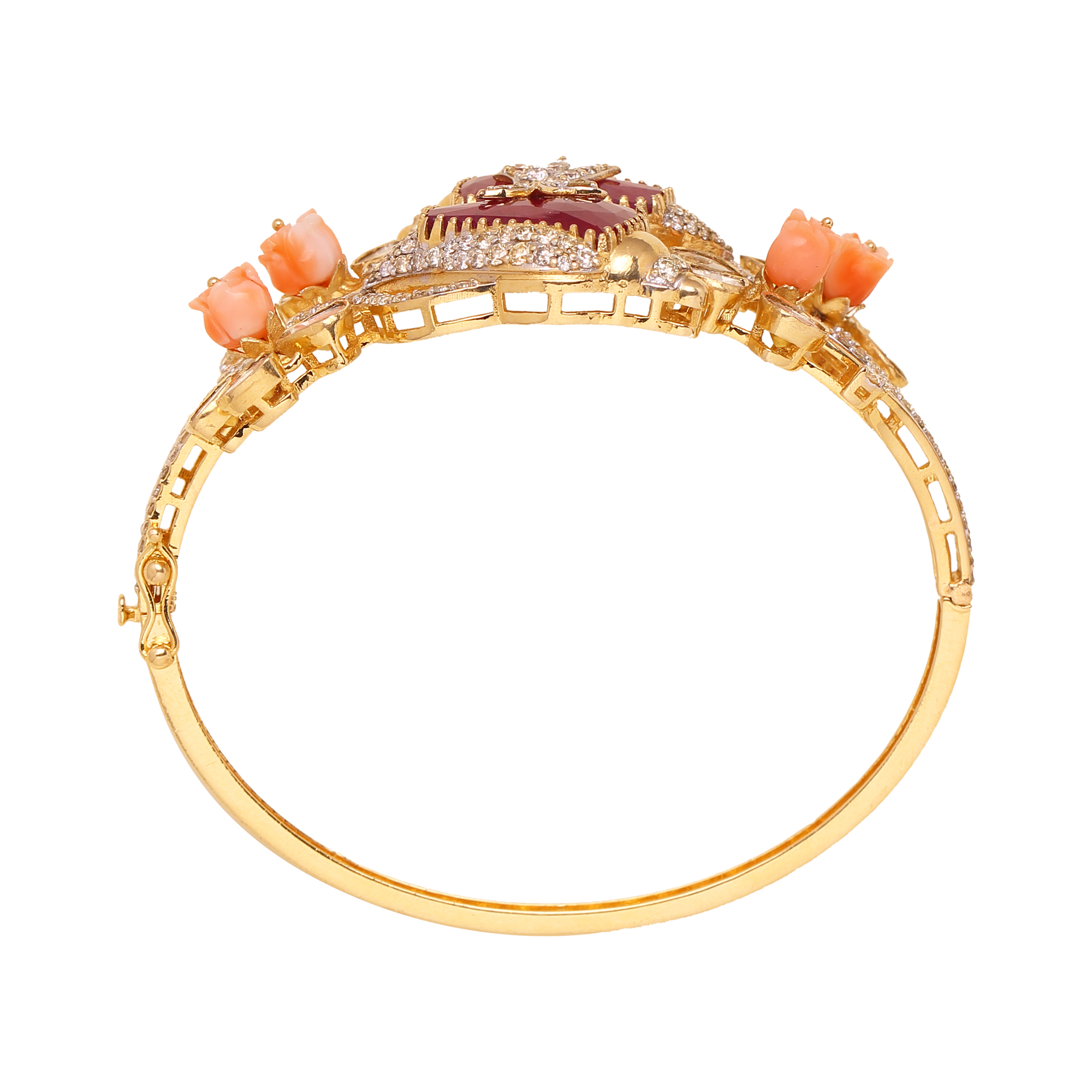 Magnificient Polki Bangle